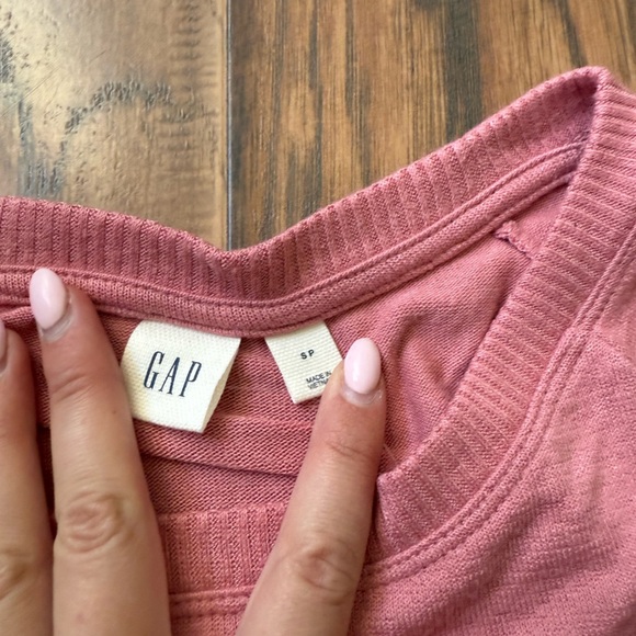 GAP Women's Pink Long Sleeve Blouse - Picture 6 of 7